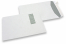 Enveloppes à fenêtre, blanche, 229 x 324 mm (C4), fenêtre à gauche 40 x 110 mm, position de la fenêtre à 20 mm du gauche et à 60 mm du haut, bande adhésive, 120 grammes | PIT Packaging.fr | Paysdesenveloppes