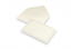 Enveloppes pour faire-part de décès - Crème + Simple bordure, 120 x 185 mm | PIT Packaging.fr | Paysdesenveloppes