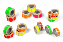 L'ensemble des étiquettes rondes colorées | PIT Packaging.fr | Paysdesenveloppes