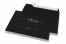Enveloppes colorées pour Noël - Noir, avec décorations de Noël | PIT Packaging.fr | Paysdesenveloppes