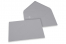 Enveloppes colorées pour cartes de voeux - gris, 162 x 229 mm | PIT Packaging.fr | Paysdesenveloppes