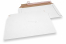 Enveloppes carton ondulé blanc - 250 x 410 mm | PIT Packaging.fr | Paysdesenveloppes