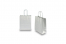 Sacs papier kraft avec anses rondes - argent, 180 x 80 x 220 mm, 90 gr | PIT Packaging.fr | Paysdesenveloppes