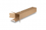 Tubes d'expédition carrés avec bande adhésive QuattroStar - 500 x 105 x 105 mm | PIT Packaging.fr | Paysdesenveloppes