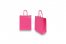 Sacs papier kraft avec anses rondes - rose vif, 180 x 80 x 220 mm, 90 gr | PIT Packaging.fr | Paysdesenveloppes
