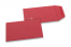 Pochettes en papier kraft couleur - Rouge, 65 x 105 mm | PIT Packaging.fr | Paysdesenveloppes