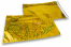 Enveloppes aluminium métallisées colorées - or holographique 229 x 324 mm | PIT Packaging.fr | Paysdesenveloppes