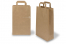 Sacs papier kraft avec anses plates - marron, 220 x 105 x 360 mm | PIT Packaging.fr | Paysdesenveloppes