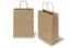 Sacs papier kraft avec anses rondes - brun rayé, 220 x 100 x 310 mm, 90 gr | PIT Packaging.fr | Paysdesenveloppes