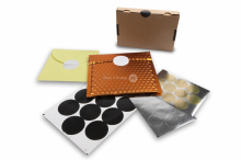 Pastilles adhésives brillantes | PIT Packaging.fr | Paysdesenveloppes