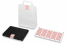 Sceau autocollant long de Noël - Canne de sucre | PIT Packaging.fr | Paysdesenveloppes