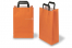 Sacs papier kraft avec anses plates - orange, 220 x 105 x 360 mm | PIT Packaging.fr | Paysdesenveloppes