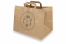 Sacs en papier pour la vente à emporter - marron + snacks | PIT Packaging.fr | Paysdesenveloppes