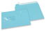 Enveloppes à fenêtre colorées - Bleu ciel, 162 x 229 mm (A5), fenêtre à gauche, format de la fenêtre 45 x 90 mm, position de la fenêtre 20 mm à partir de la gauche / 60 mm bord en bas, fermeture par bande adhésive, papier de 120 grammes | PIT Packaging.fr | Paysdesenveloppes