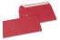 Enveloppes papier colorées - Rouge, 110 x 220 mm | PIT Packaging.fr | Paysdesenveloppes