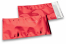 Enveloppes aluminium métallisées colorées - rouge 114 x 229 mm | PIT Packaging.fr | Paysdesenveloppes