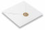 Sceaux en cire - Coeurs sur l'enveloppe | PIT Packaging.fr | Paysdesenveloppes