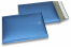 Enveloppes à bulles ECO métallisées mat colorées - bleu foncé 180 x 250 mm | PIT Packaging.fr | Paysdesenveloppes