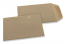 Pochettes en papier kraft couleur - Marron, 85 x 125 mm | PIT Packaging.fr | Paysdesenveloppes