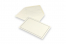 Enveloppes pour faire-part de décès - Crème + Double bordure, 120 x 185 mm | PIT Packaging.fr | Paysdesenveloppes