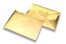 Enveloppes métallisées brillantes - or | PIT Packaging.fr | Paysdesenveloppes