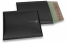 Enveloppes à bulles ECO métallisées mat colorées - noir 165 x 165 mm | PIT Packaging.fr | Paysdesenveloppes
