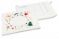Enveloppes à bulles blanches pour Noël - Décoration de Noël | PIT Packaging.fr | Paysdesenveloppes