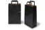 Sacs papier kraft avec anses plates - noir, 220 x 105 x 360 mm | PIT Packaging.fr | Paysdesenveloppes