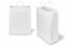 Sacs papier kraft avec anses rondes - blanc, 320 x 140 x 420 mm, 100 gr | PIT Packaging.fr | Paysdesenveloppes