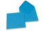 Enveloppes colorées pour cartes de voeux - bleu océan, 155 x 155 mm | PIT Packaging.fr | Paysdesenveloppes