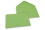 Enveloppes colorées pour cartes de voeux  - vert pomme, 162 x 229 mm | PIT Packaging.fr | Paysdesenveloppes