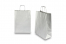 Sacs papier kraft avec anses rondes - argent, 260 x 120 x 350 mm, 90 gr | PIT Packaging.fr | Paysdesenveloppes