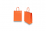 Sacs papier kraft avec anses rondes - orange, 180 x 80 x 220 mm, 90 gr | PIT Packaging.fr | Paysdesenveloppes