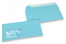 Enveloppes à fenêtre colorées - Bleu ciel, 110 x 220 mm (DL), fenêtre à gauche, format de la fenêtre 45 x 90 mm, position de la fenêtre 20 mm à partir de la gauche / 15 mm bord en bas, fermeture par bande adhésive, papier de 120 grammes | PIT Packaging.fr | Paysdesenveloppes