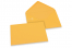 Enveloppes colorées pour cartes de voeux - jaune or, 125 x 175 mm | PIT Packaging.fr | Paysdesenveloppes