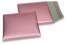 Enveloppes à bulles ECO métallisées mat colorées - doré rose 165 x 165 mm | PIT Packaging.fr | Paysdesenveloppes