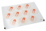 Pastilles adhésives thème naissance - épingle de nourrice rouge | PIT Packaging.fr | Paysdesenveloppes