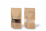 Sachets kraft à fermeture zip avec fenêtre - brun, 130 x 225 x 70 mm, 500 ml | PIT Packaging.fr | Paysdesenveloppes
