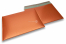 Enveloppes à bulles ECO métallisées mat colorées - orange 320 x 425 mm | PIT Packaging.fr | Paysdesenveloppes