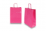 Sacs papier kraft avec anses rondes - rose vif, 260 x 120 x 350 mm, 90 gr | PIT Packaging.fr | Paysdesenveloppes
