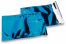 Blauw gekleurde metallic folie enveloppen - 162 x 229 mm | PIT Packaging.fr | Paysdesenveloppes