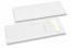 Pochettes à couverts blanc avec  incision + blanc serviette en papier | PIT Packaging.fr | Paysdesenveloppes