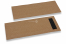 Pochettes à couverts marron sans incision + noir serviette en papier | PIT Packaging.fr | Paysdesenveloppes