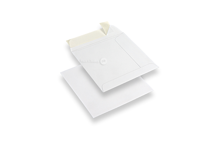 Enveloppes carrées blanches - 140 x 140 mm
