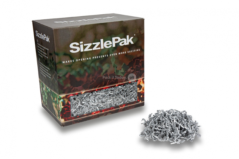 Frisure de Calage SizzlePak - Argent (1.25 kg), 120 grs. papier