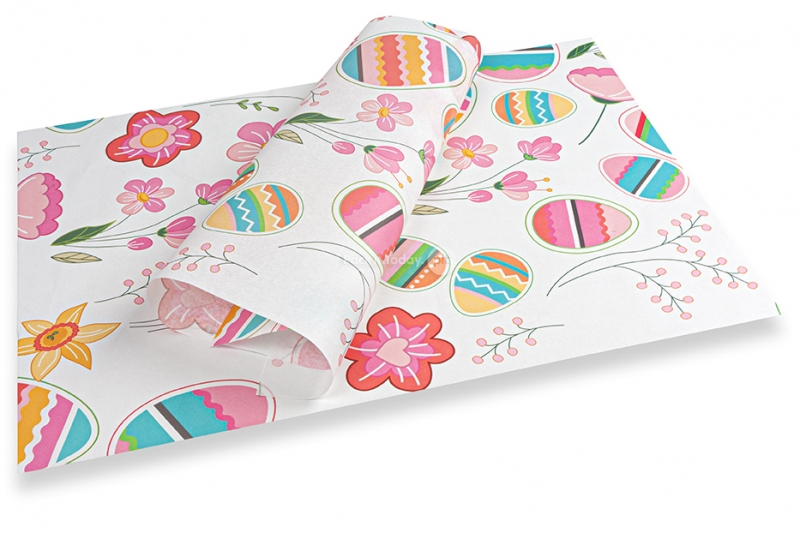 Papier de soie pour Pâques - vives