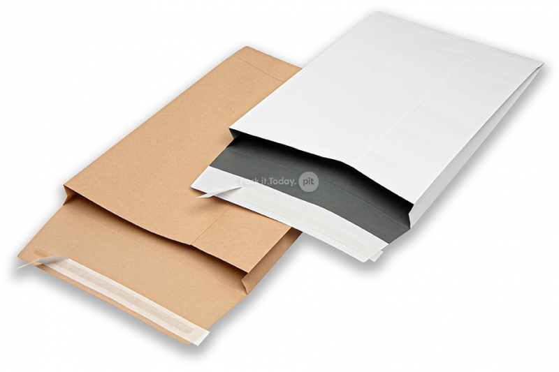 Enveloppe à soufflet avec fond H