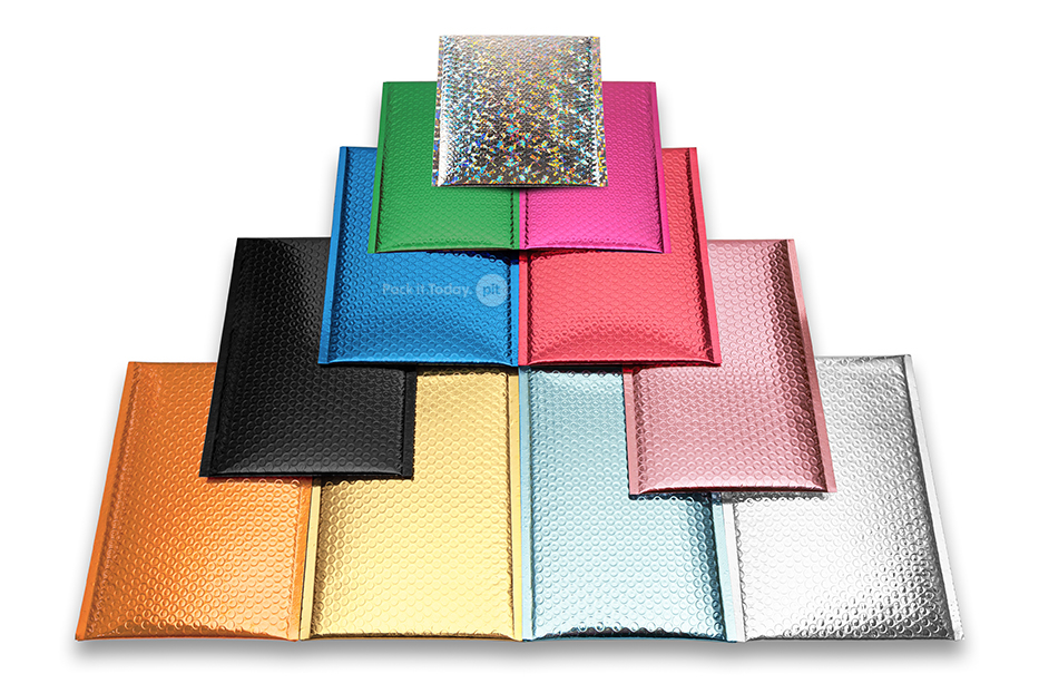 Enveloppes à bulles ECO métallique