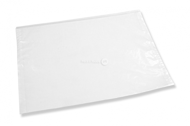 Sachets en papier cristal blanc - 305 x 440 mm l'ouverture sur le grand côté