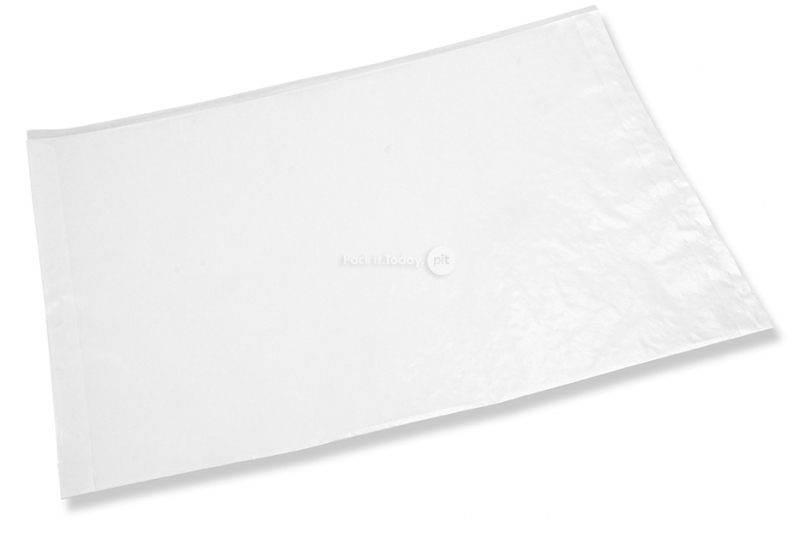 Sachets en papier cristal blanc - 440 x 620 mm l'ouverture sur le grand côté